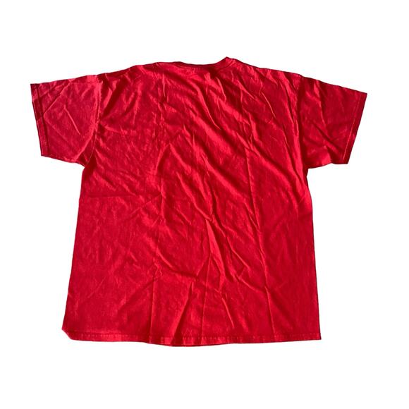 Vintage Cleveland Indians MLB Baseball Crew Neck short sleeve red t-shirt XL - Picture 2 of 6